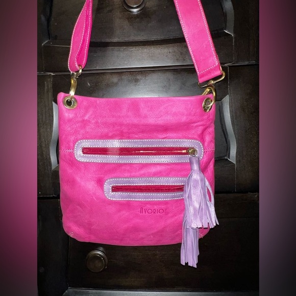 Avorio pink crossbody bag - Picture 3 of 7